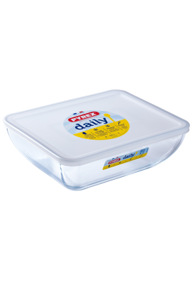 Форма з кришкою Pyrex Daily, 25х20 см (7092347)
