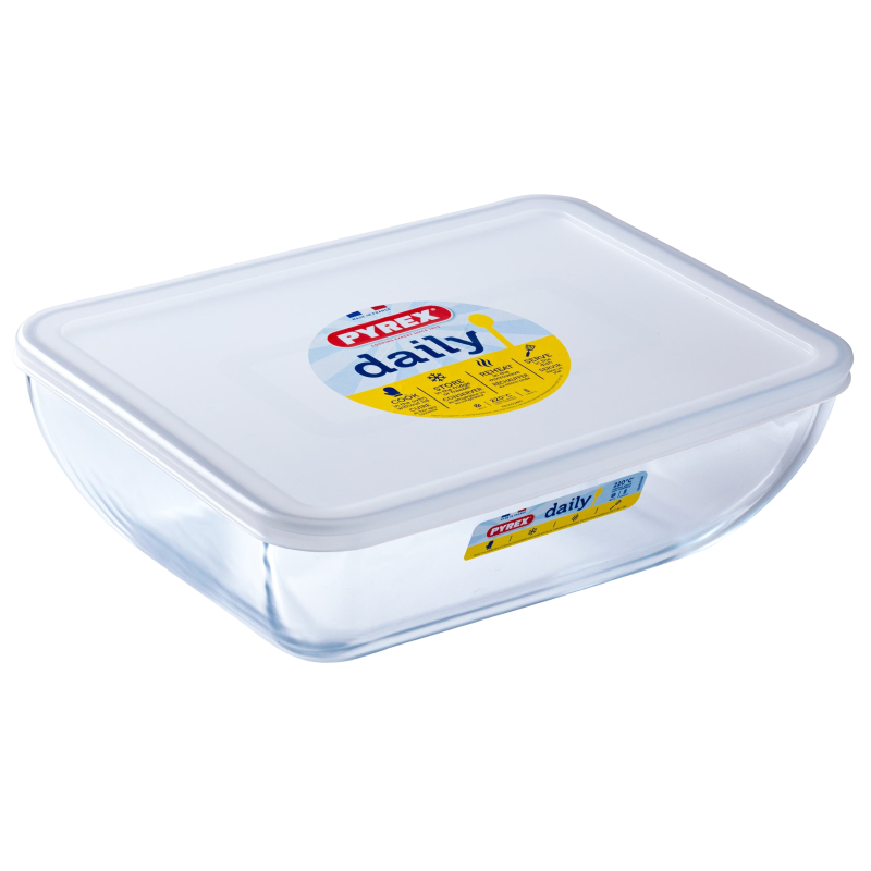 Форма з кришкою Pyrex Daily, 28х22 см (7092348)