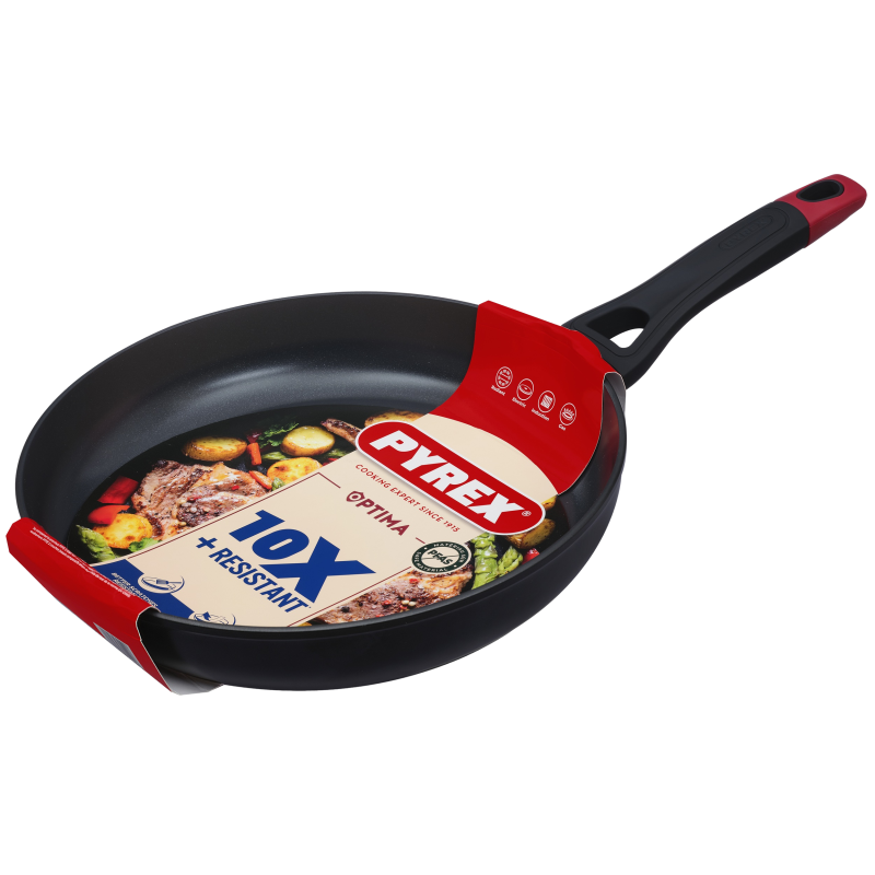 Сковорода Pyrex Optima 30 см, класична (7120895)