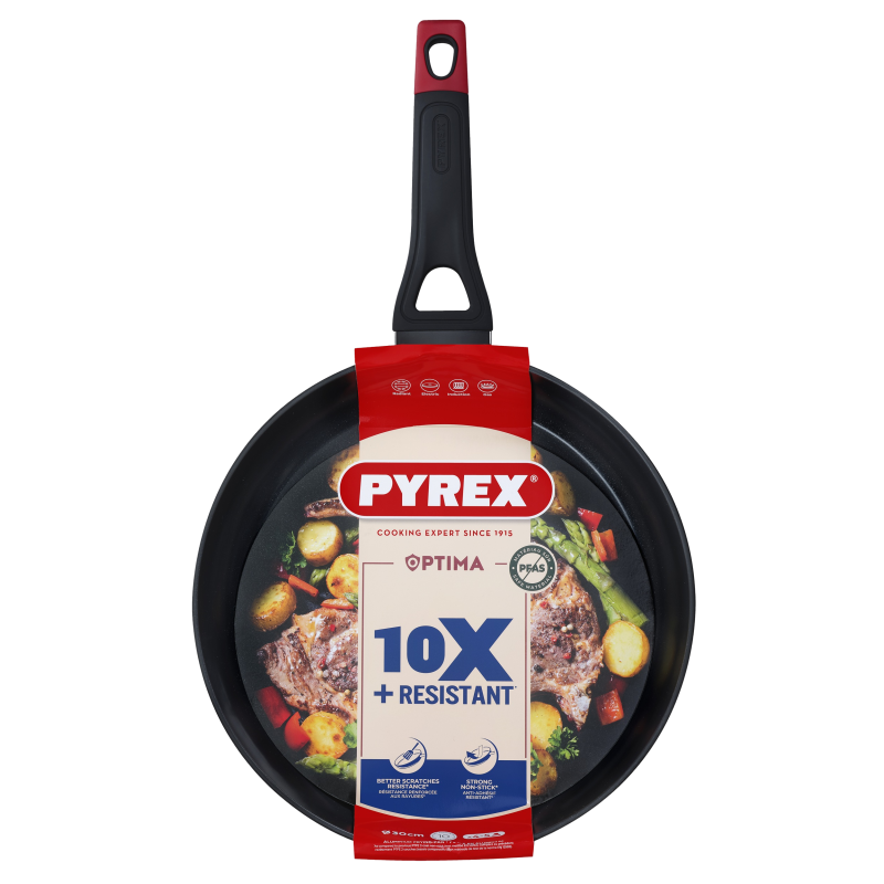 Сковорода Pyrex Optima 30 см, класична (7120895)