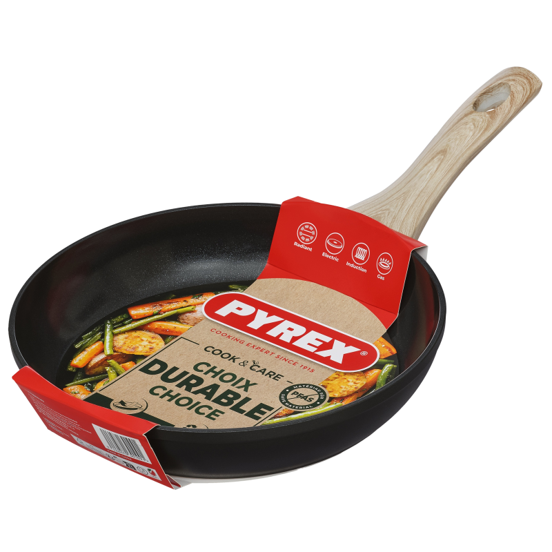 Сковорода Pyrex Cook&Care 22 см, класична (7120904)