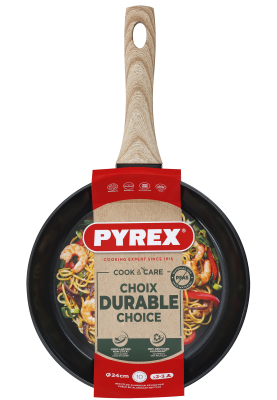 Сковорода Pyrex Cook&Care 24 см, класична (7120905)