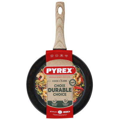 Сковорода Pyrex Cook&Care 24 см, класична (7120905)
