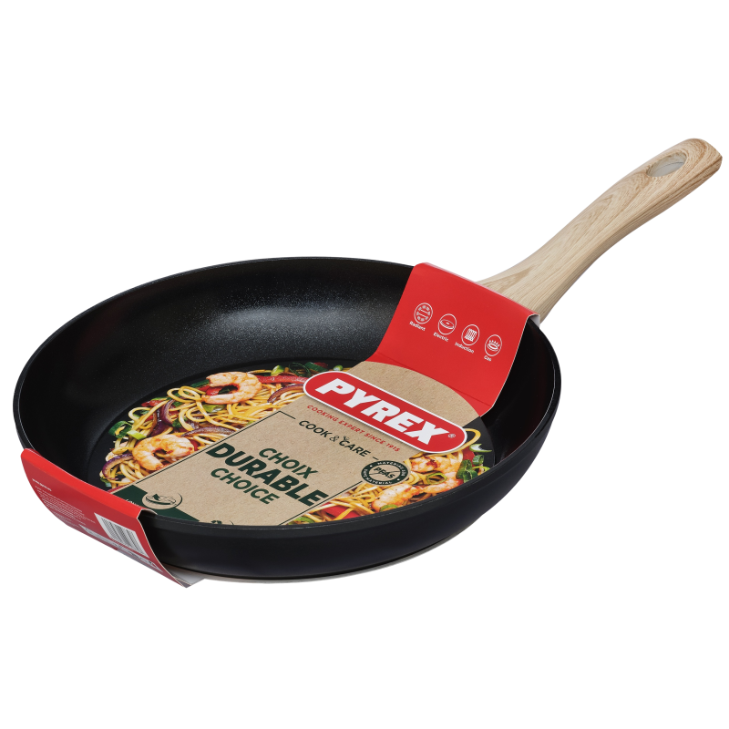Сковорода PYREX Cook&Care 28 см індукція б/кришки (CR28BF6/8046) (7120907)