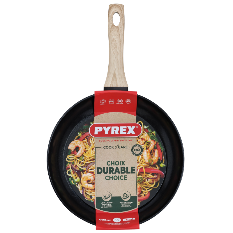 Сковорода PYREX Cook&Care 28 см індукція б/кришки (CR28BF6/8046) (7120907)