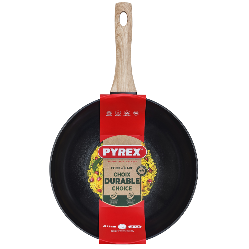 Сковорода Pyrex Cook&Care 28 см, WOK  (7120915)