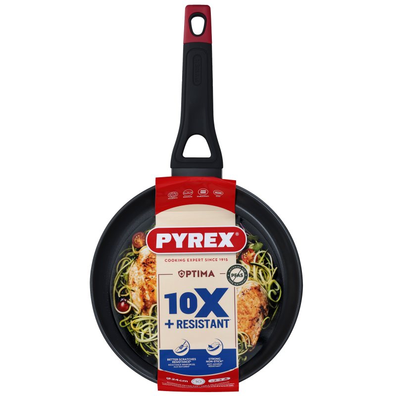 Сковорода Pyrex Optima 24 см, класична (7120920)