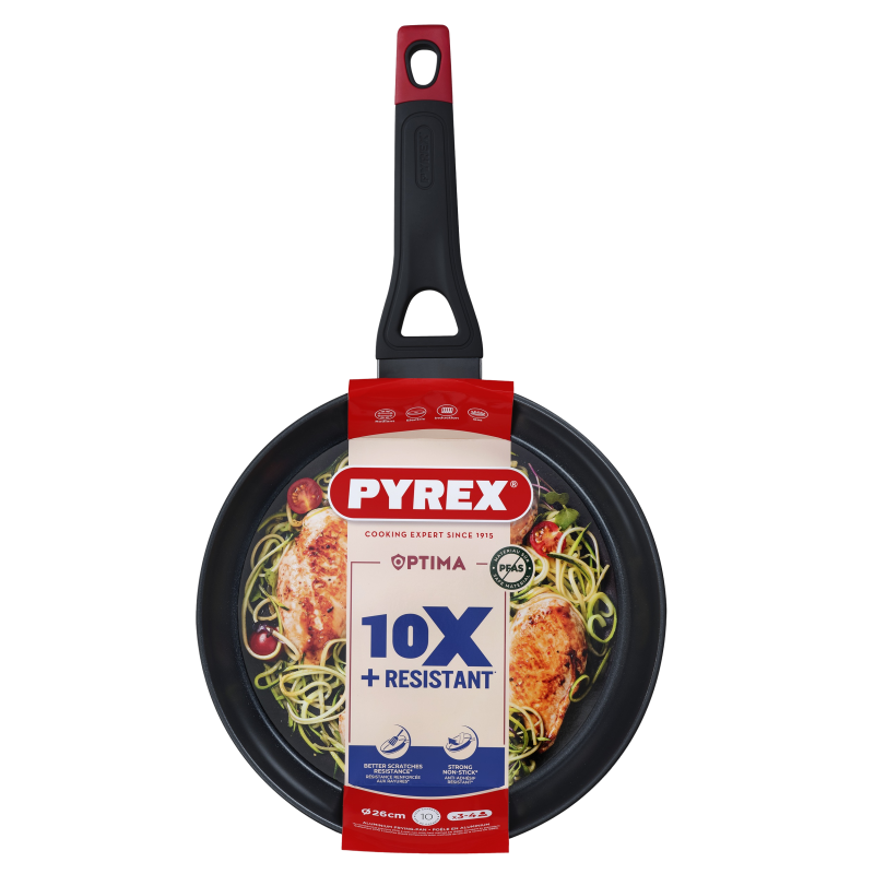 Сковорода Pyrex Optima 26 см, класична (7120921)