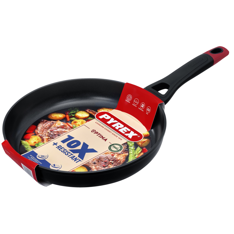 Сковорода Pyrex Optima 28 см, класична (7120922)