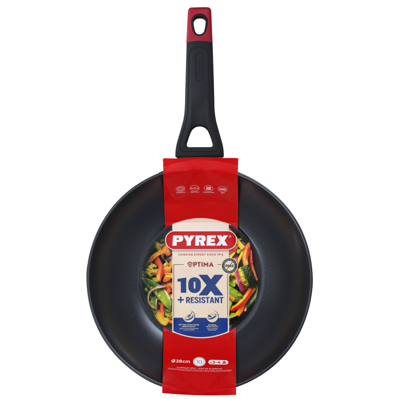 Сковорода Pyrex Optima 28 см, WOK  (7120926)