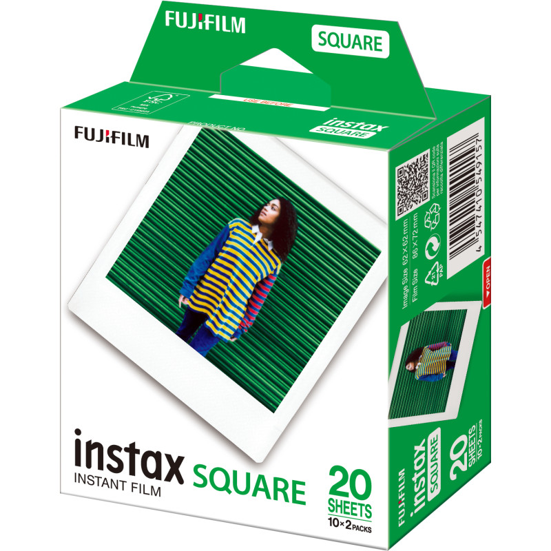 Фотоплівка Fuji Instax Square Film EU 10X2  (7125697)