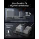 Сетевое зарядне пристрій Anker GaNPrime Charger - 100W, 2xUSB-C PD & 1xUSB-A Foldable Silver (7089458)