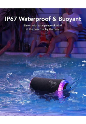 Портативна акустика Anker SoundСore Glow Black (7120947)