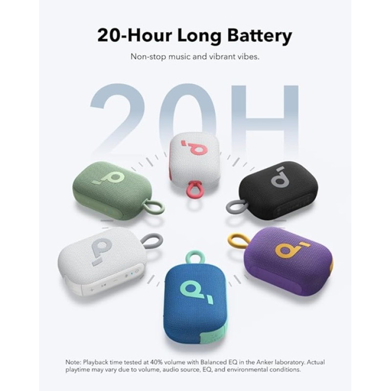 Портативна акустика Anker SoundСore Select 4 Go Purple (7120956)