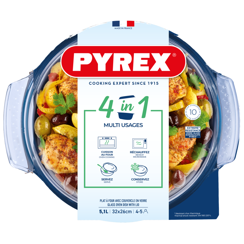 Каструля з кришкою Pyrex, 5.1 л (7092312)
