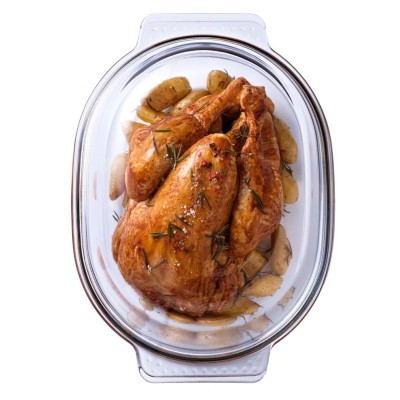 Каструля с/к PYREX каструля овал 4.4л+1.4л (460A000/7643) (7092313)