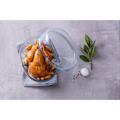 Каструля с/к PYREX каструля овал 4.4л+1.4л (460A000/7643) (7092313)