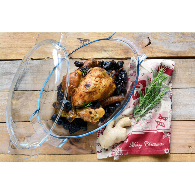 Каструля с/к PYREX кастрюля овал 4.4л+1.4л (460A000/7643) (7092313)