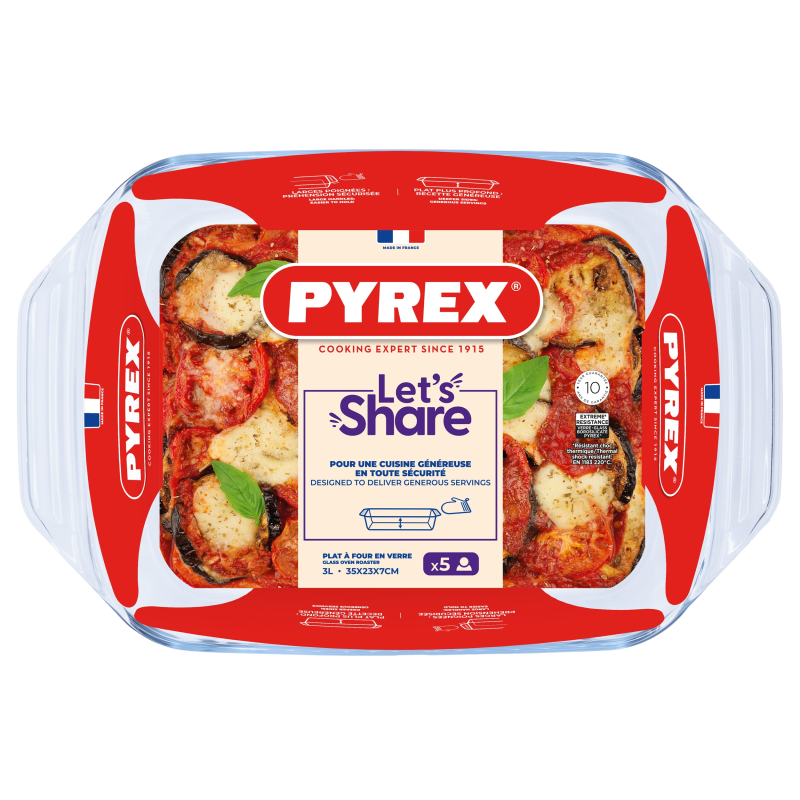 Форма для запікання Pyrex, 35х23х7 см (3 л)  (7092336)