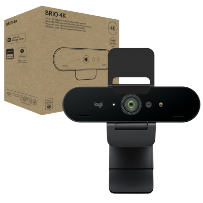 Веб-камера Logitech Brio 4K - Ultra HD 4K Webcam для Business-GRAPHITE (960-001746) (7129741)
