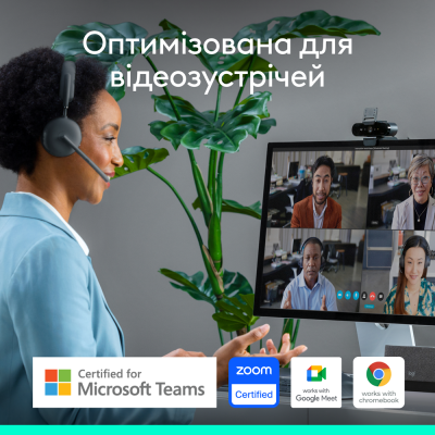 Веб-камера Logitech Brio 4K - Ultra HD 4K Webcam для Business-GRAPHITE (960-001746) (7129741) Веб-камера Logitech Brio 4K - Ultra HD 4K Webcam для Business-GRAPHITE (960-001746) (7129741)