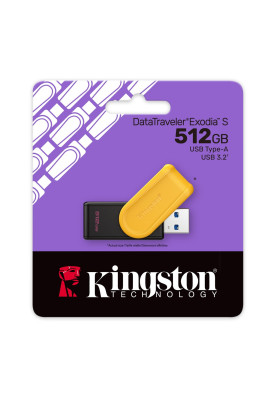 Flash Drive Kingston DTXS 512GB USB 3.2 Gen 1 DataTraveler Exodia S (7128638)