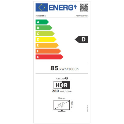 LED-телевізор Hisense 75U7Q PRO (7134201)