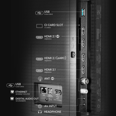 LED-телевізор Hisense 100U7Q PRO  (7134203)