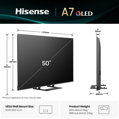 LED-телевізор Hisense 50A7Q (7134211)