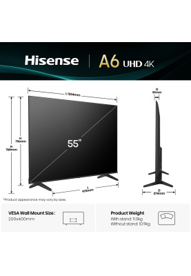 LED-телевізор Hisense 55A6Q  (7134233)