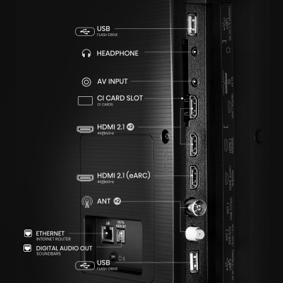 LED-телевізор Hisense 85A6Q (7134237) LED-телевізор Hisense 85A6Q (7134237)