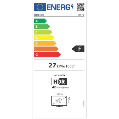 LED-телевізор Hisense 32A4Q  (7134241)