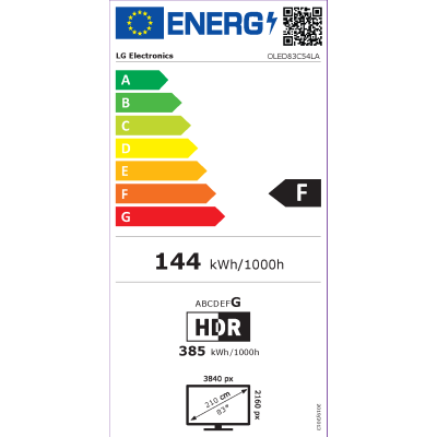 LED-телевізор LG OLED83C54LA (7122909) LED-телевізор LG OLED83C54LA (7122909)