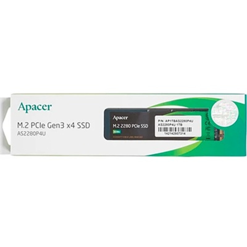 SSD накопичувач Apacer AS2280P4U M.2 PCIe 256GB (AP256GAS2280P4U-1) (7023448)