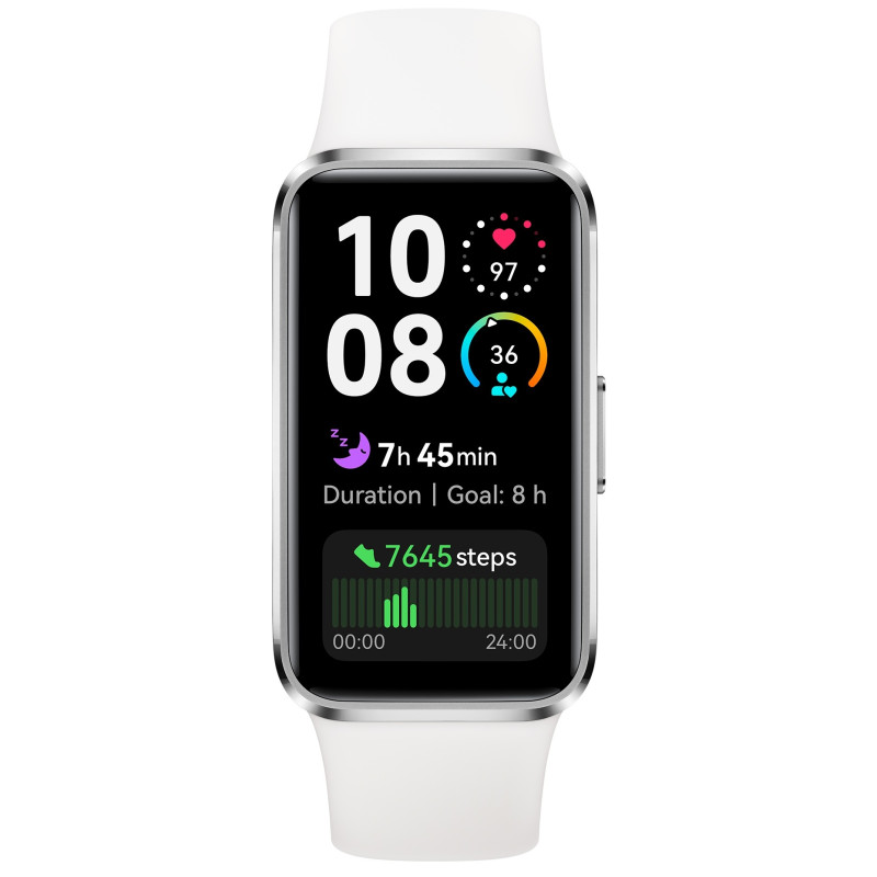 Смарт годинник Huawei Band 10 White Metal Body (7109229)