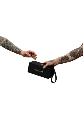 Портативна акустика Marshall Portable Speaker Middleton Black and Brass (1006034) (6910474)