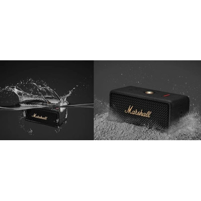 Портативна акустика Marshall Portable Speaker Emberton III Black and Brass (1006884) (7085768)