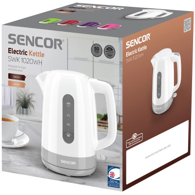 Електрочайник Sencor SWK 1020WH (7135796)