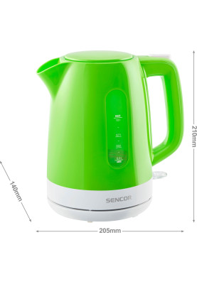Електрочайник Sencor SWK 1021GR (7135797)