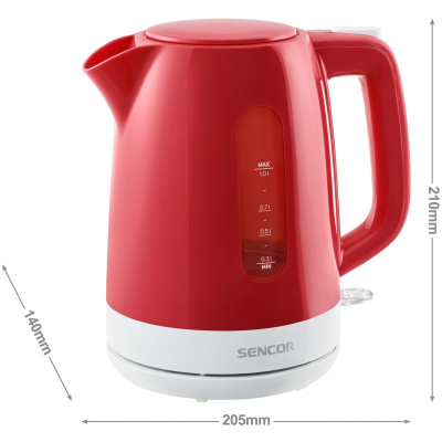 Електрочайник Sencor SWK 1024RD (7135798)