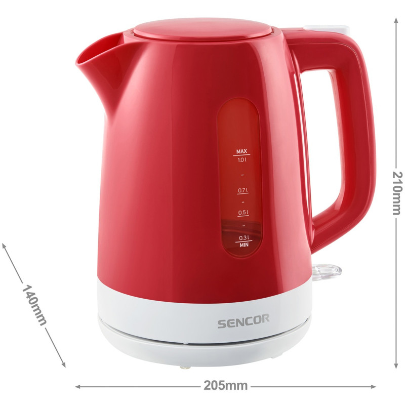Електрочайник Sencor SWK 1024RD (7135798)