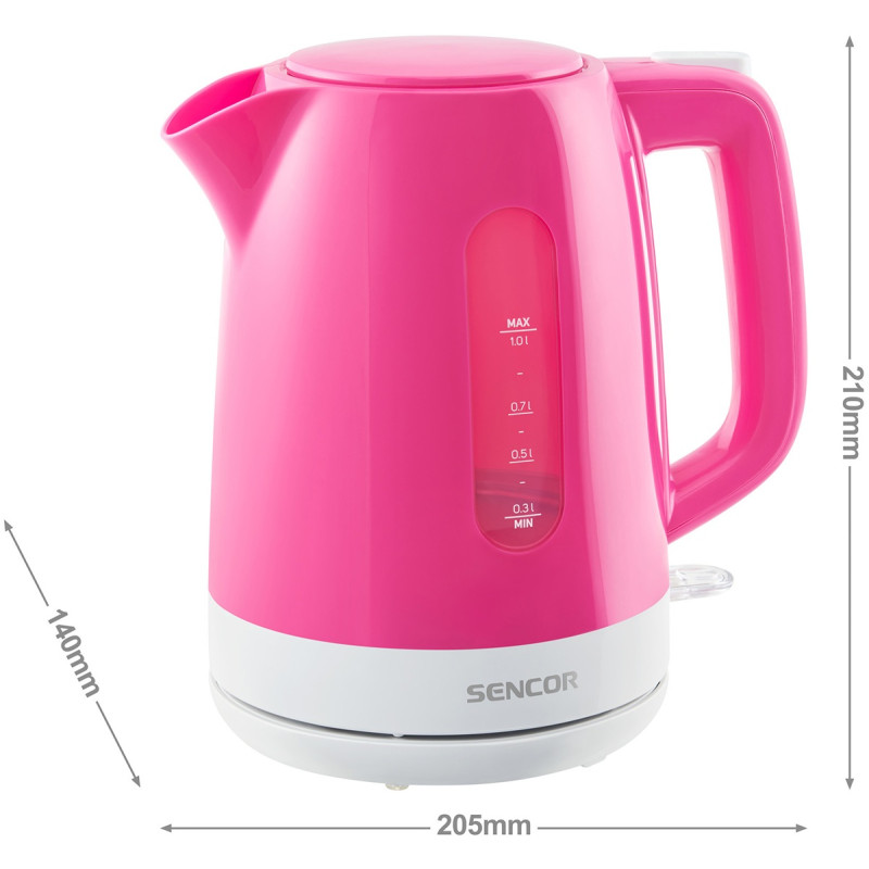 Електрочайник Sencor SWK 1028RS (7135800)