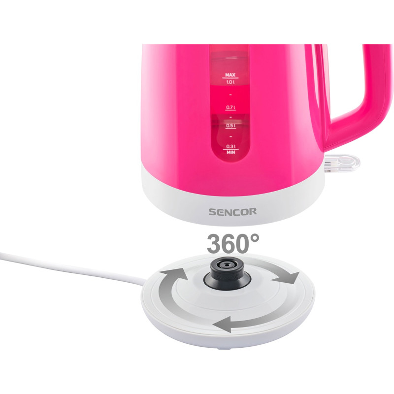 Електрочайник Sencor SWK 1028RS (7135800)