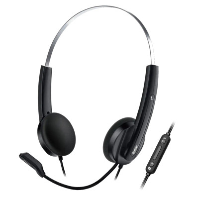 Гарнітура Genius HS-220U USB-C Black (7095642)