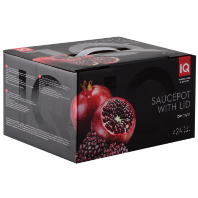 Кастрюля IQ Be Royal 24 см (5.2 л) (7046697)