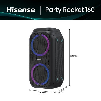 Мінісистема Hisense Party Rocket 160 (7151584)