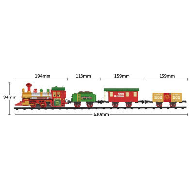 Ігровий набір Fenfa Новорічна Залізниця 1603B-4C (7120932)