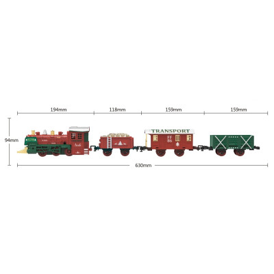 Ігровий набір Fenfa Новорічна Залізниця 1603D-2C (7120933)