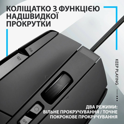 Миша Logitech G502 X Black USB (910-006138) (6823488)