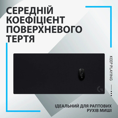 Килимок для мишi Logitech G840 XL Cloth Gaming (943-000778) (6998425)